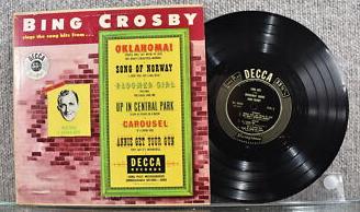 Bing's first Decca LP